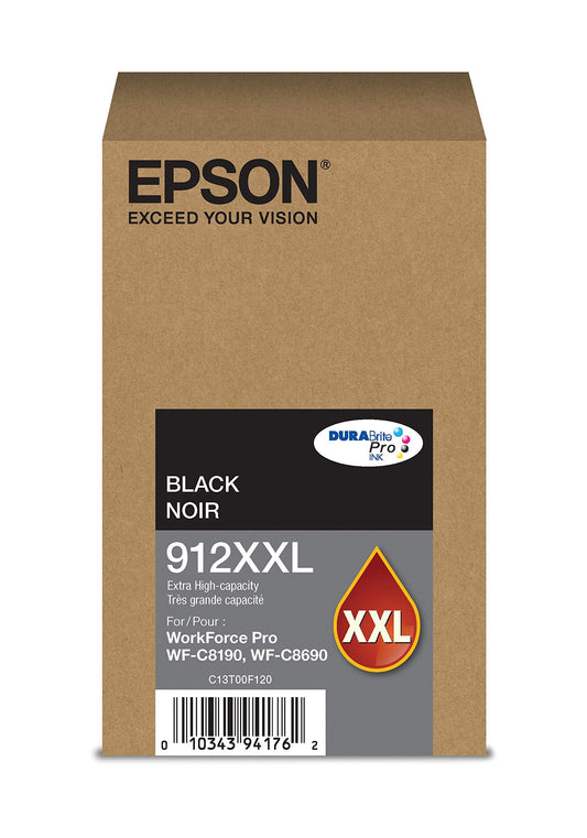 Epson DURABrite Pro T912XXL120 Ink Cartridge | Extra High Capacity Black