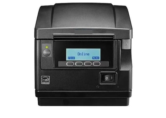 CT-S851IIS3UPUBKP CT-S851II Front-Exit Thermal POS Receipt Printer Type II with Powered USB Interface, 3-inch Width, Auto Cutter, Spill proof cover, Black