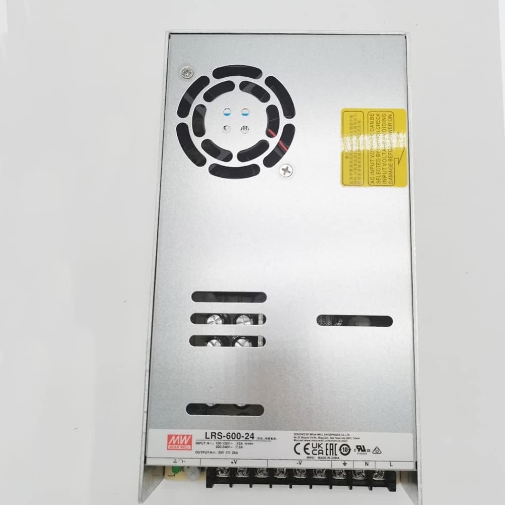 Mean Well LRS-600-24 600W 24V 25A Enclosed Switching Power Supply LRS-600-24