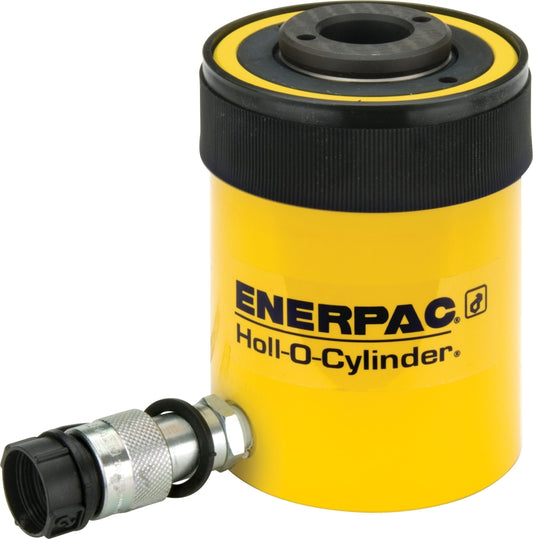 Enerpac RCH-202 Single-Acting Hollow-Plunger Hydraulic Cylinder with 20 Ton Capacity, Single Port, 2.00" Stroke Length