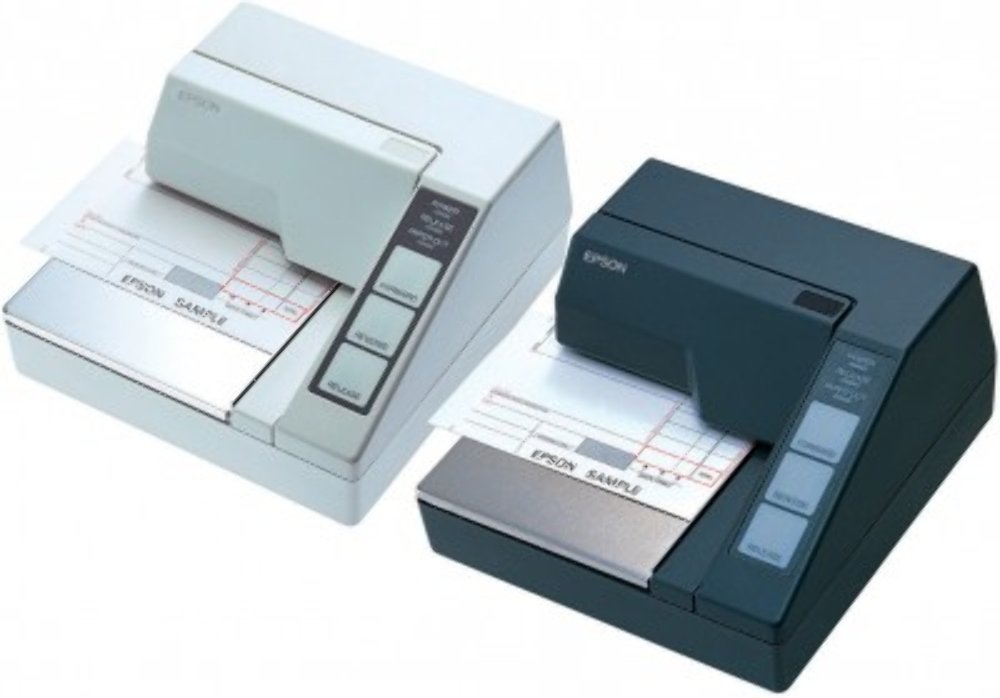 Epson TM-U295-292 Dot Matrix Slip Printer Serial Dark Gray (No Cable and Power Supply) C31C163292