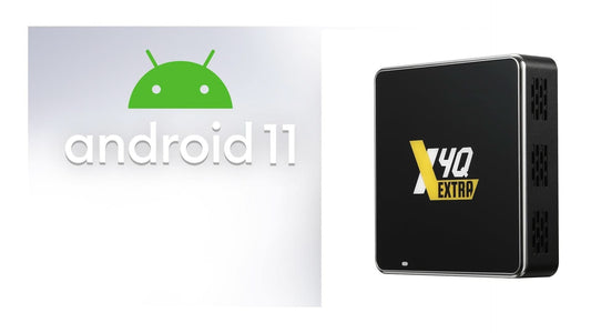 Ugoos X4Q Android 11 TV Box | 4GB RAM, 128GB ROM, Amlogic S905X4-J, WiFi Dual Band, BT5.1, USB 3.0, 1000M Ethernet, 4K HDR