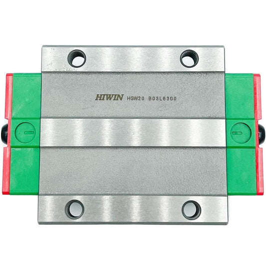 HIWIN HGW-20-HC Linear Guide Block | HG Series, Flange Type, Size 20, Super Heavy Load