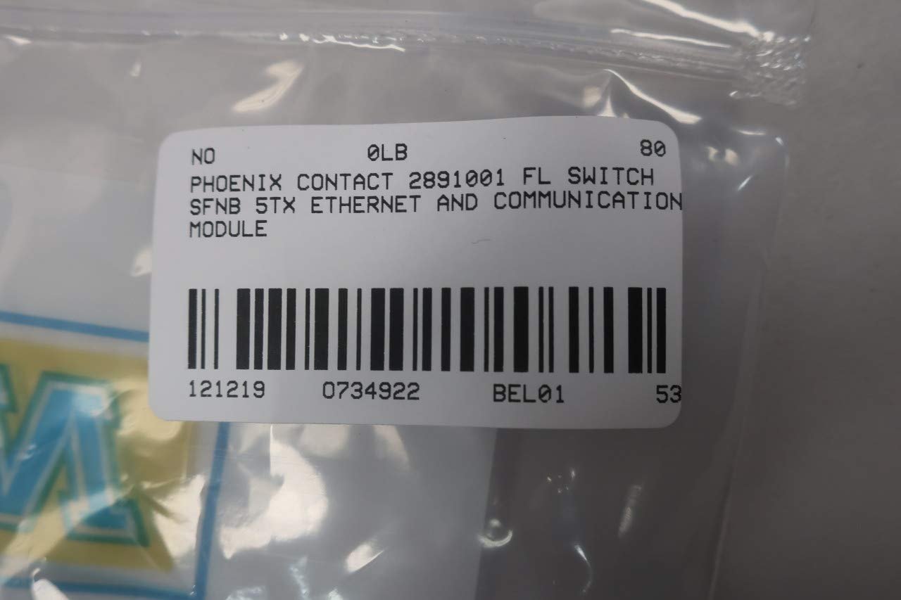 PHOENIX CONTACT 2891001 FL Switch SFNB 5TX