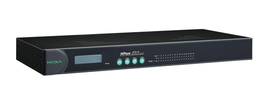 MOXA NPort 5610-16 - 16 Ports RS-232 Rack Mount Serial Device Server