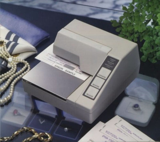 Epson TM-U295 Dot Matrix Slip Printer | Serial Interface, Dark Gray, Wired, No Cable/Power Supply