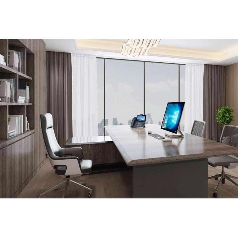 Yealink T58W Pro IP Phone, Classic Gray | Corded/Cordless, Wi-Fi, DECT, Bluetooth, Desktop/Wall Mount