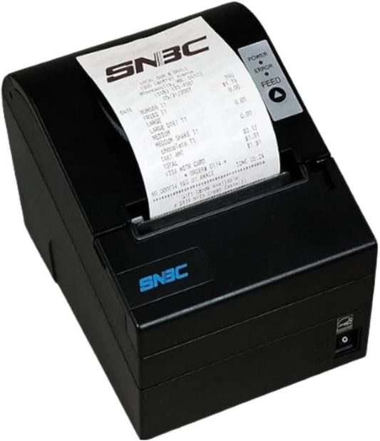 SNBC BTP-R880NPV Thermal Receipt Printer | Adjustable Paper Near-End Sensor, Includes Standard USB, Serial and Ethernet Interfaces