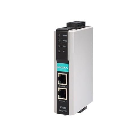 Moxa MGATE MB3170-1 Modbus Gateway | TCP to Serial Communication