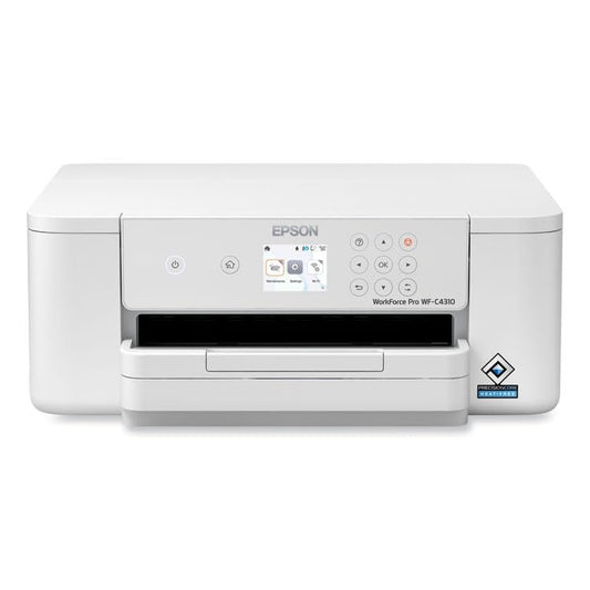 Epson WorkForce Pro WF-C4310 Desktop Wireless Inkjet Printer | 4800x1200 dpi, Duplex, 250-Sheet, Ethernet/WiFi, Smart Panel, Color