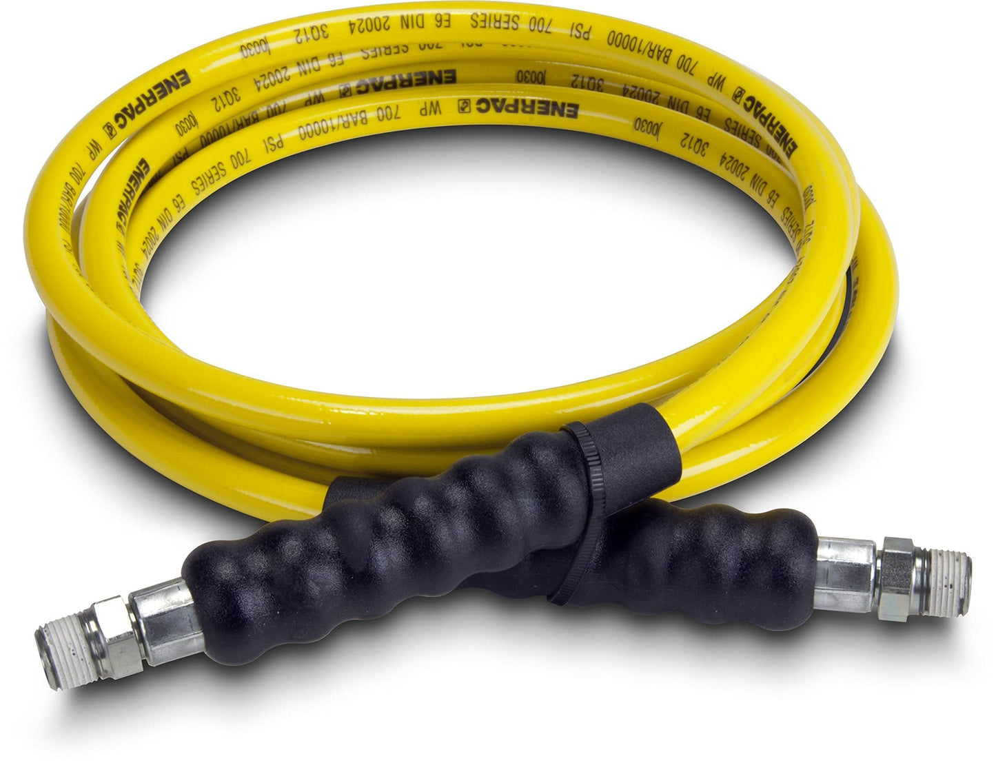 Enerpac H7210 High Pressure Hydraulic Hose | 700 Series, 10' Length, 0.25" Diameter, Yellow
