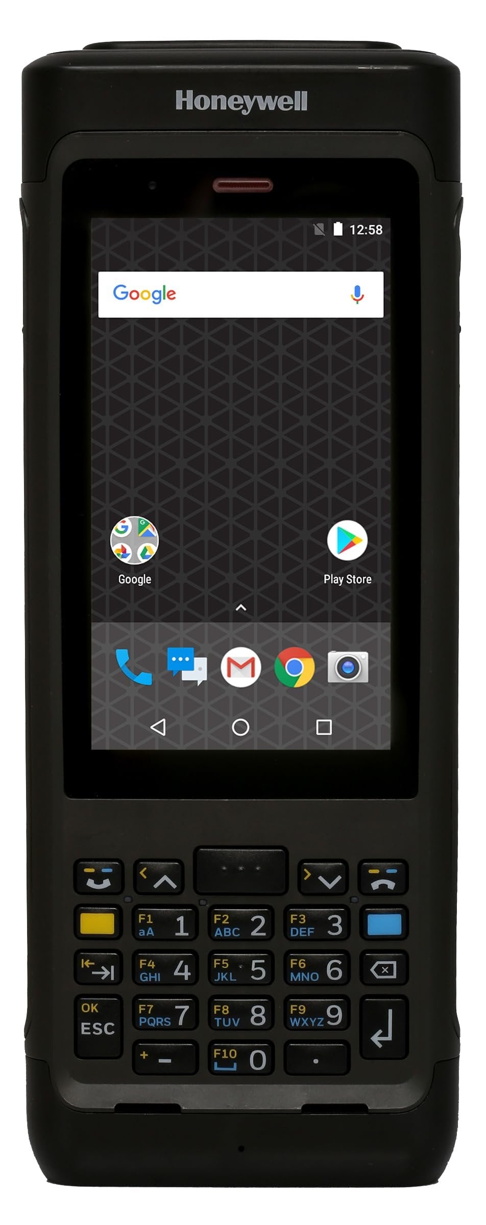 Honeywell CN80G Rugged Mobile Computer, Android, 4GB RAM/32GB Flash, 2D Imager, Numeric Keypad, LTE/WiFi, Extended Battery, Camera, North America