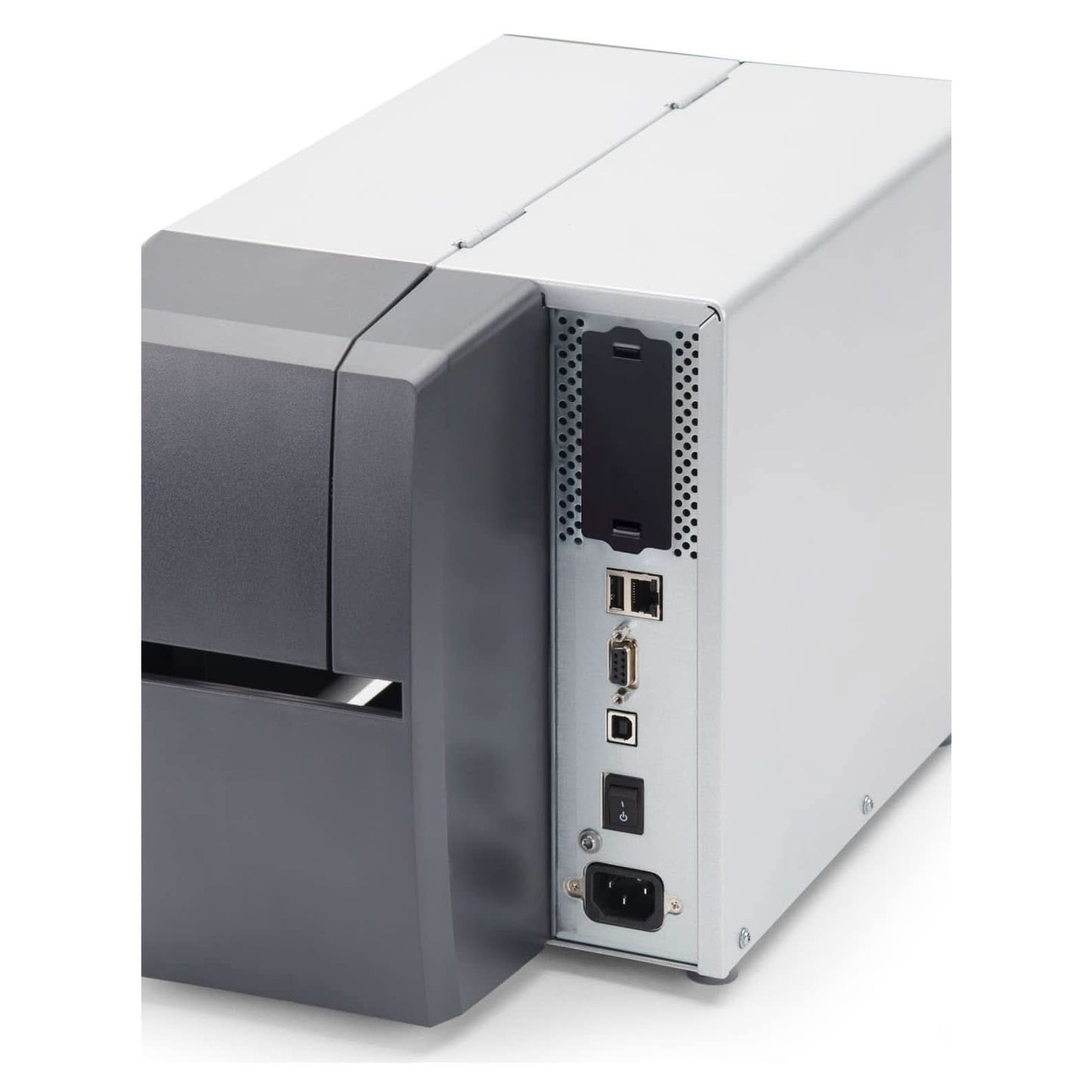 Zebra, ZT231 Industrial Thermal Transfer Printer | 300 dpi, 4" Print Width, Touch Display, Tear Bar, USB/Ethernet/Serial/Bluetooth (ZT23143-T01000FZ)