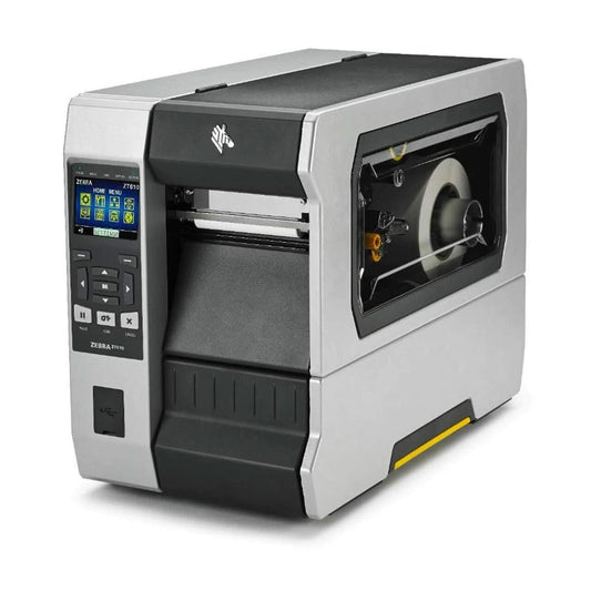 Zebra ZT610 Label Printer | 4" Direct Thermal/Thermal Transfer, Monochrome, Industrial, USB/Serial/Ethernet/Bluetooth Interfaces