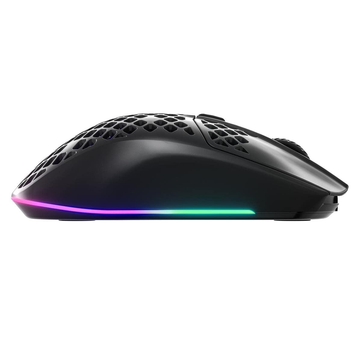 SteelSeries Aerox 3 Wireless - Super Light Gaming Mouse - 18,000 CPI TrueMove Air Optical Sensor - Ultra-lightweight Water Resistant Design - 200 Hour Battery Life