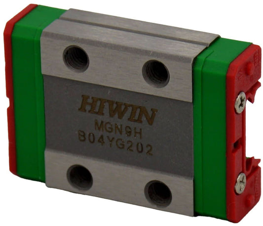 HIWIN MGN-09-C Linear Guide Block | Size 09, Standard