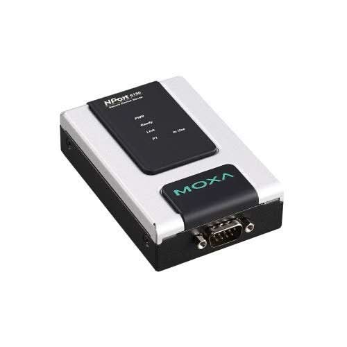 MOXA NPort 6150 Secure Device Server | 1-Port RS-232/422/485, 12–48V, with Adapter