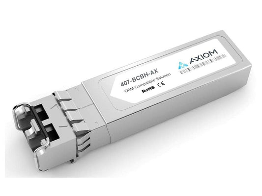 Axiom 407-BCBH-AX Dell SFP+ Module | 10GBase-SR, LC Connector, Multi-Mode Fiber, 10GbE