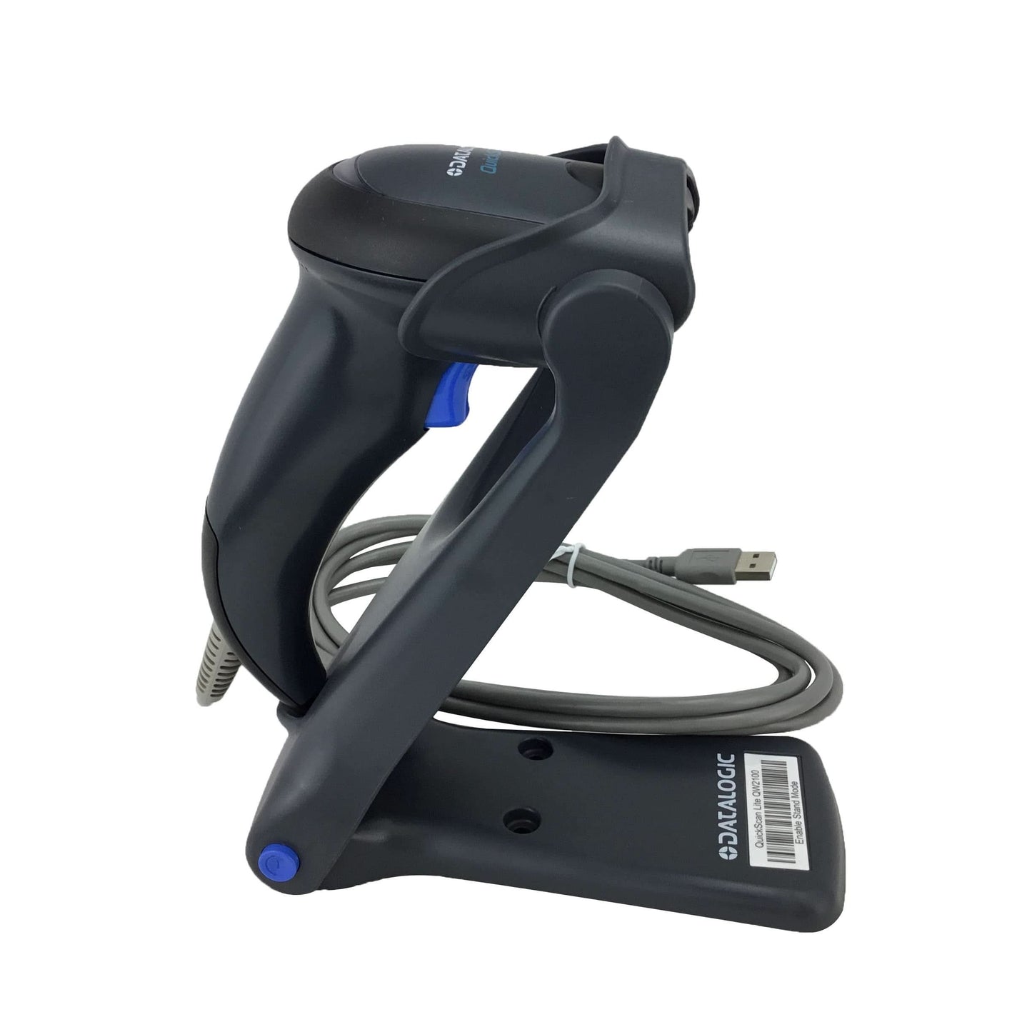 Datalogic Gryphon QuickScan Lite QW2120 Barcode Scanner | Handheld 1D Linear Imager, USB Cable