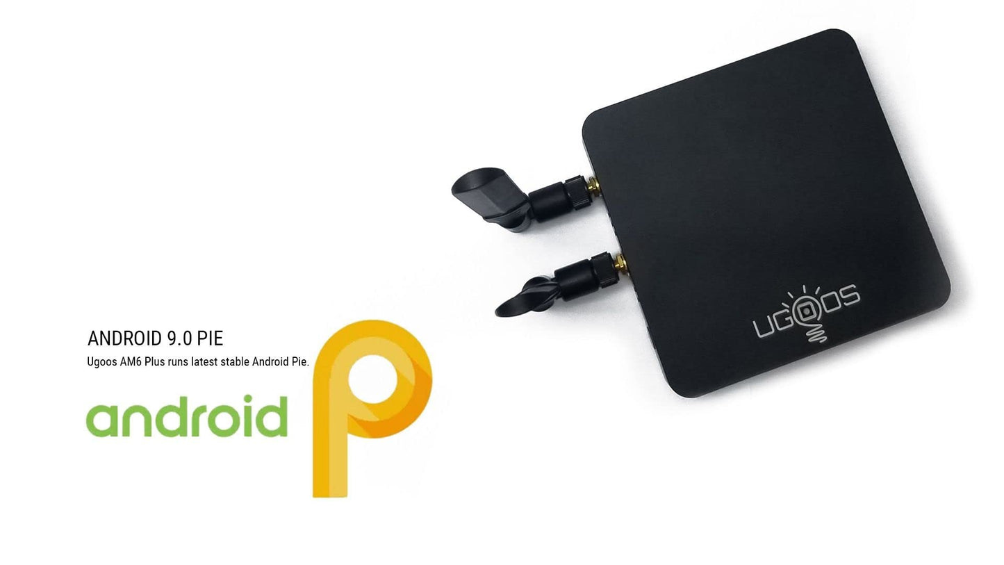 Ugoos AM6B Plus Android TV Box | Amlogic S922X-J, 4GB/32GB, WiFi6, USB 3.0, BT5.0, 4K HDR