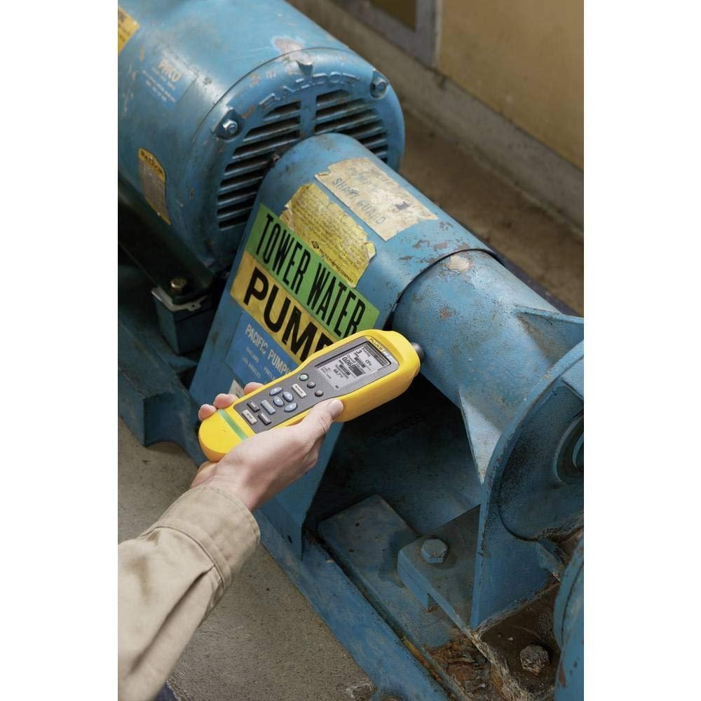 Fluke 805 Vibration Meter with Large High Resolution Screen, 1000 Hz Frequency, 500g peak Vibration Limit