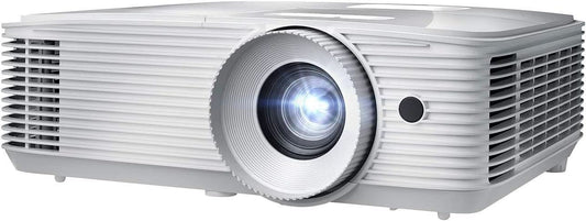 Optoma EH412 DLP Professional Projector | 1080P HDR, 4500 Lumens, 4K HDR Input, White