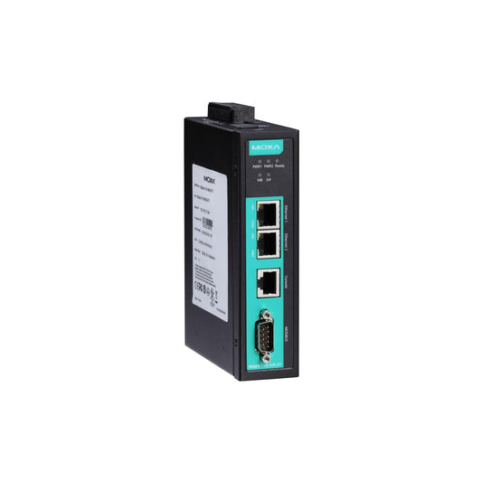 Moxa MGate 5105-MB-EIP Gateway | 1-Port Modbus RTU to EtherNet/IP, 0–60°C Operating Temp