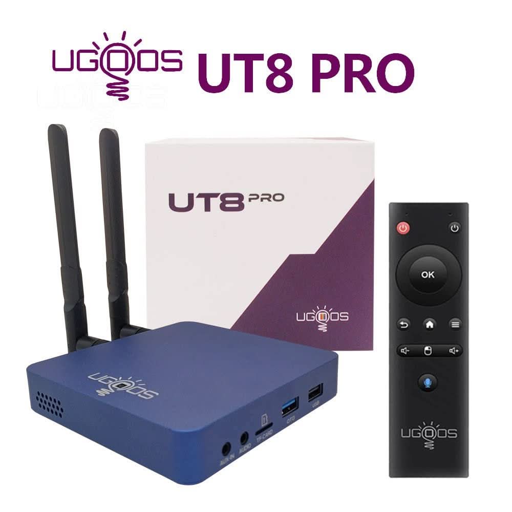 Ugoos UT8 PRO Android 11 TV Box | 8GB RAM, 64GB ROM, RK3568, WiFi 6, 1000M LAN, BT5.0, USB 3.0, 4K 60fps HDR