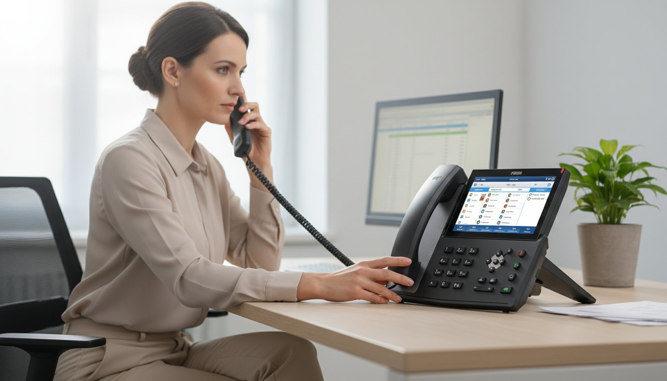 Fanvil X7 Enterprise VoIP Phone|7-Inch Color Touch Screen, 20 SIP Lines, Power Adapter Not Included