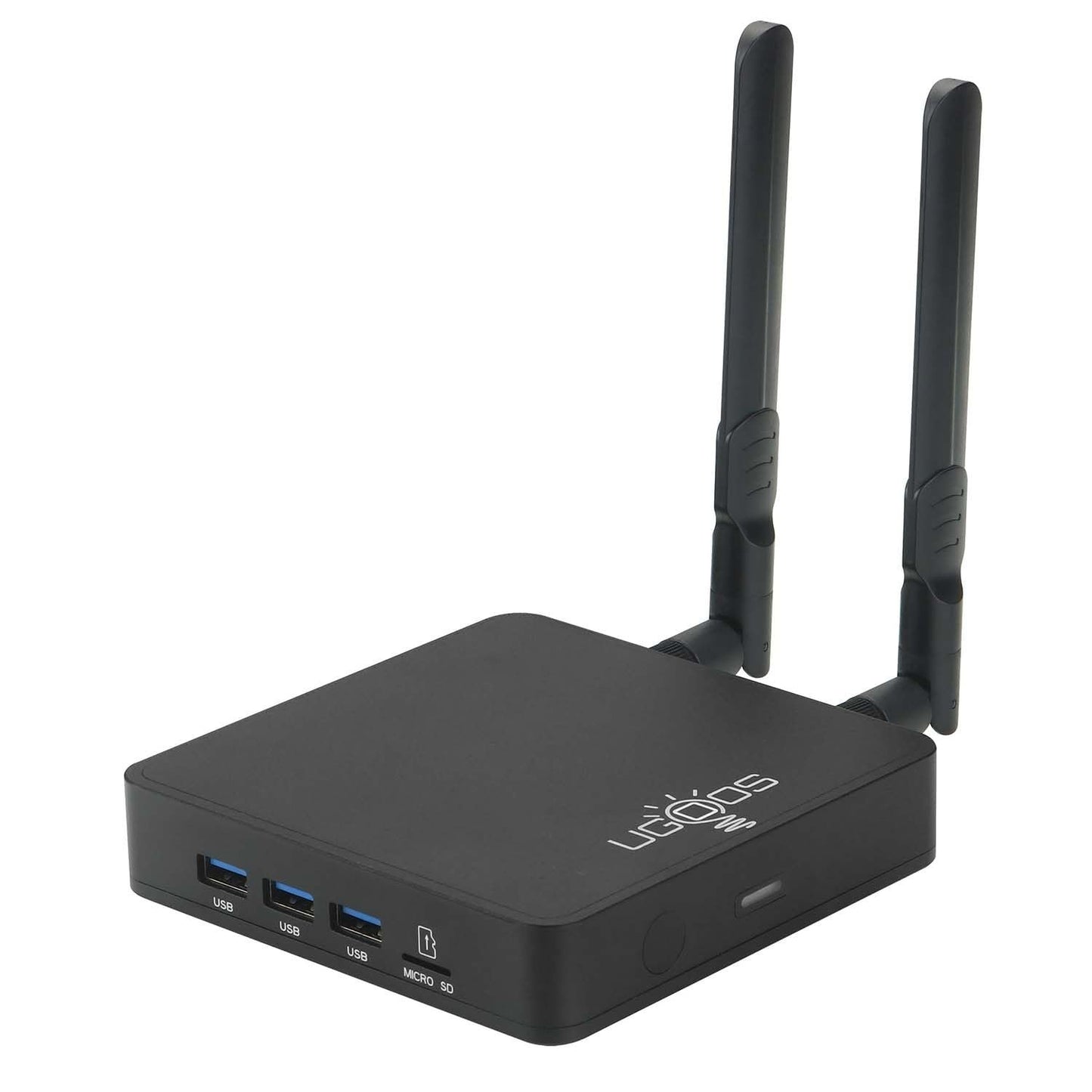 UGOOS AM9 64-Bit Android TV Box, 4K HDR TV Streaming Box with Bluetooth Remote, Amlogic S905X5 Quad-Core, 4 GB RAM, 64 GB Storage, Wi-Fi 6,Streaming Media Player Bluetooth 5.2, HDMI 2.1 Sources