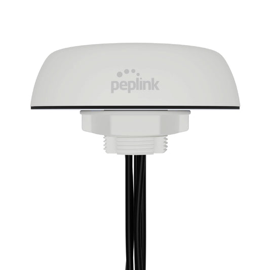 Peplink Mobility 40G Antenna | 5G/LTE Ready 4x4 MIMO Multi-Band, GPS Receiver, IP68, QMA, 1ft, Black