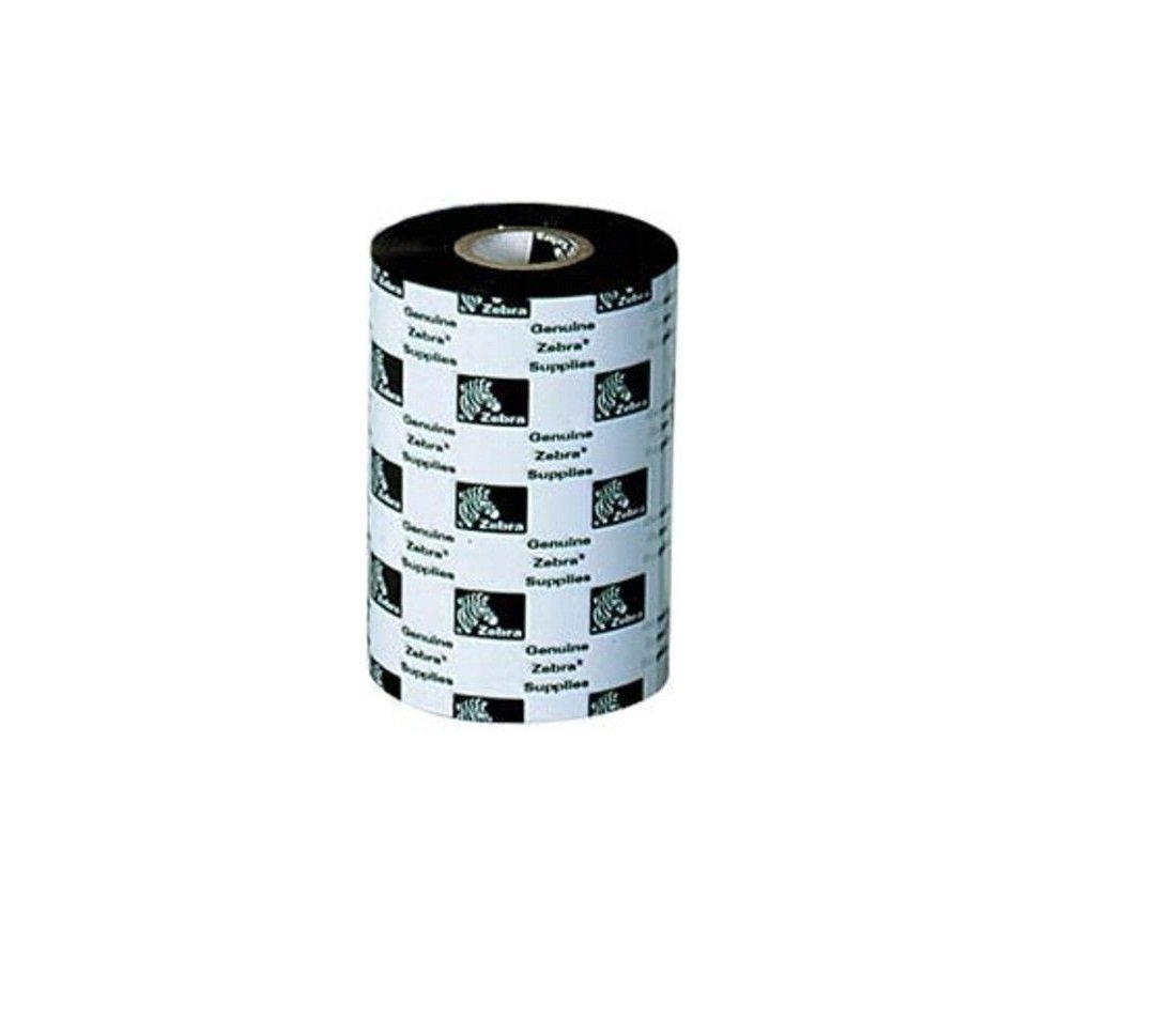 Zebra 05095GS11007 12PK 5095 RESIN RIBBON 4.33IN/ 110MM X 244FT/74M .5IN ID CORE BLK