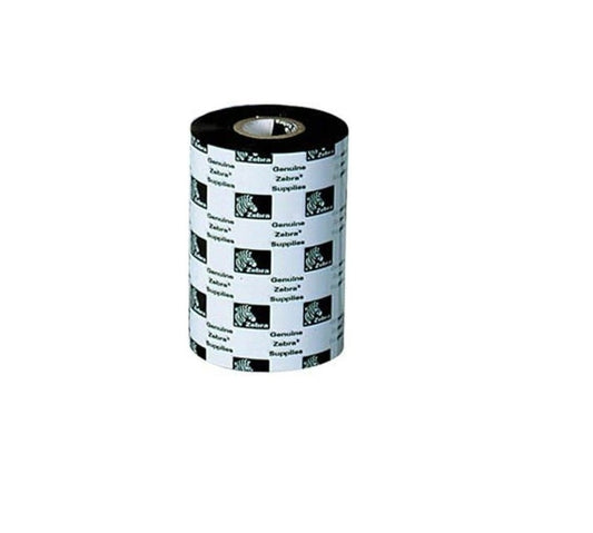 Zebra 5095 Performance Resin Ribbon 110mm x 244ft Black (12-Pack) - 0.5in Core