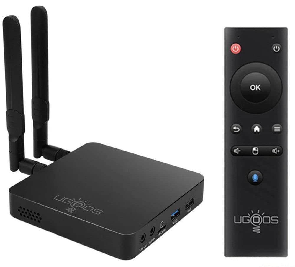 Ugoos AM6B Plus Android TV Box | Amlogic S922X-J, 4GB/32GB, WiFi6, USB 3.0, BT5.0, 4K HDR
