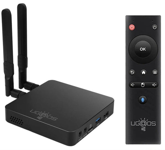 Ugoos AM6B Plus Android TV Box | Amlogic S922X-J, 4GB/32GB, WiFi6, USB 3.0, BT5.0, 4K HDR