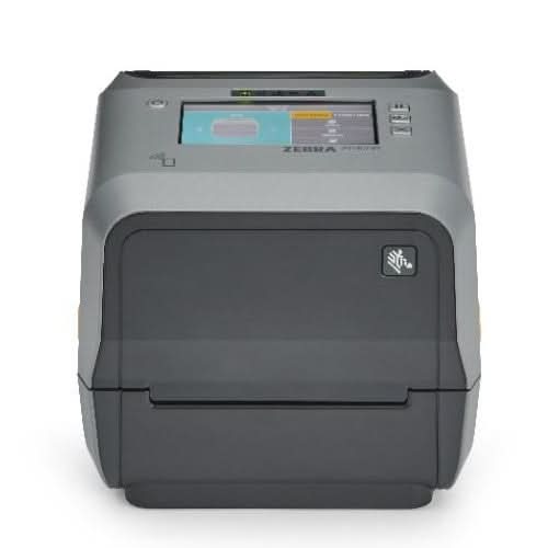 Zebra ZD621 Thermal Transfer Printer with Dispenser | 300 DPI, Color Touch LCD, Ethernet, Serial, Wi-Fi (802.11ac), Bluetooth 4,