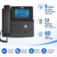Fanvil X7C Enterprise IP Phone with 5-Inch Color Display, 20 SIP Lines and 60 DSS Keys