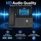 Fanvil X7C Enterprise IP Phone with 5-Inch Color Display, 20 SIP Lines and 60 DSS Keys