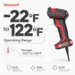 Honeywell Granit 2100i barcode scanner with -22°F to 122°F operating range
