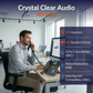 Fanvil X5U V2 Enterprise IP Phone with Dual Color Screens and 16 SIP Lines for Business