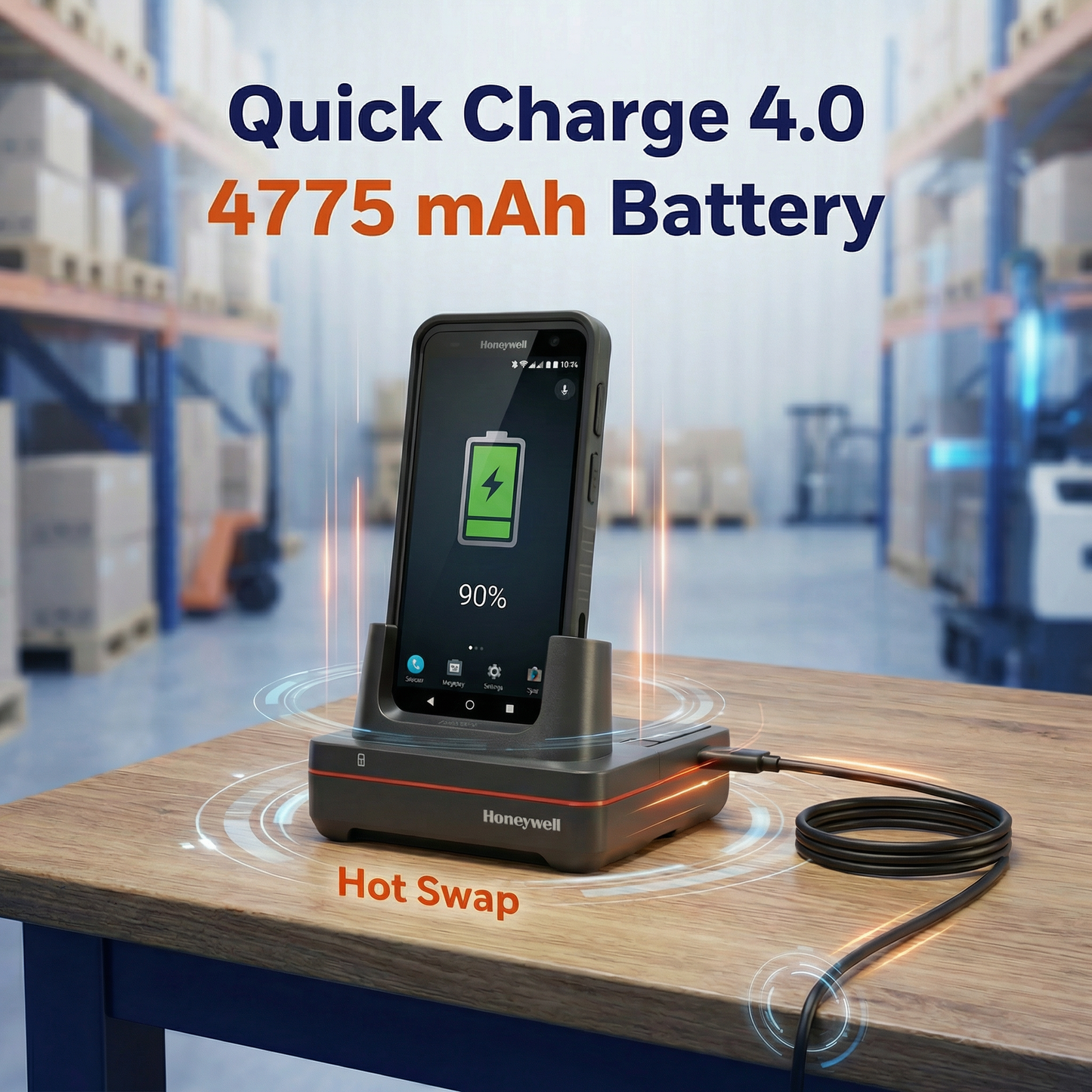 Honeywell CT70 5G Mobile Computer - Ultra-Rugged Android Handheld with Wi-Fi 7 for Enterprise