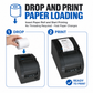 SNBC M300 9-Pin Impact Receipt Printer with Auto-Cutter for POS & Kitchen Applications