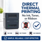 Seiko SLP850-SK0C11-23 Thermal Label Printer with Linerless Support and Serial/USB Connectivity