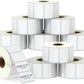 Thermal label 1.5" x 1" (38 mm x 25 mm) All Purpose & Address Labels Compatible with Zebra & Rollo Label Printer, Premium Adhesive & Perforated [10 Rolls, 13000 Labels]