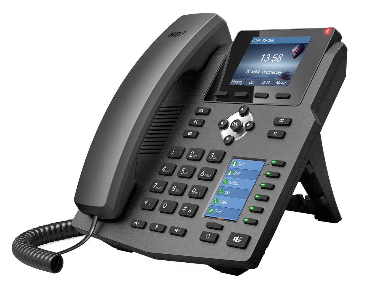 Touch Screen VoIP Phone