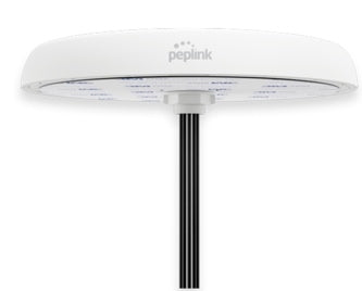 Peplink Mobility 82G, 4x4 Mimo 5G Ready Cellular Antenna with GPS Receiver, QMA, 6.5ft/2m, White