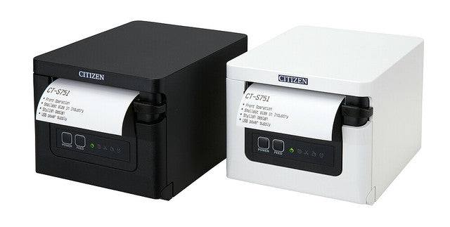 Citizen CT-S751NNUBK POS Thermal Receipt Printer - Black