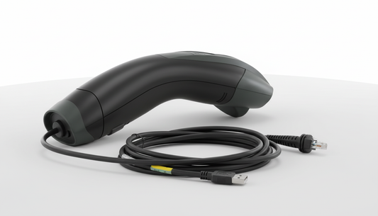 Honeywell Voyager 1400G Scanner Kit | Omni-Directional 1D/2D/PDF417, Black, Includes Rigid Pres Stand & USB 1.5m Cable