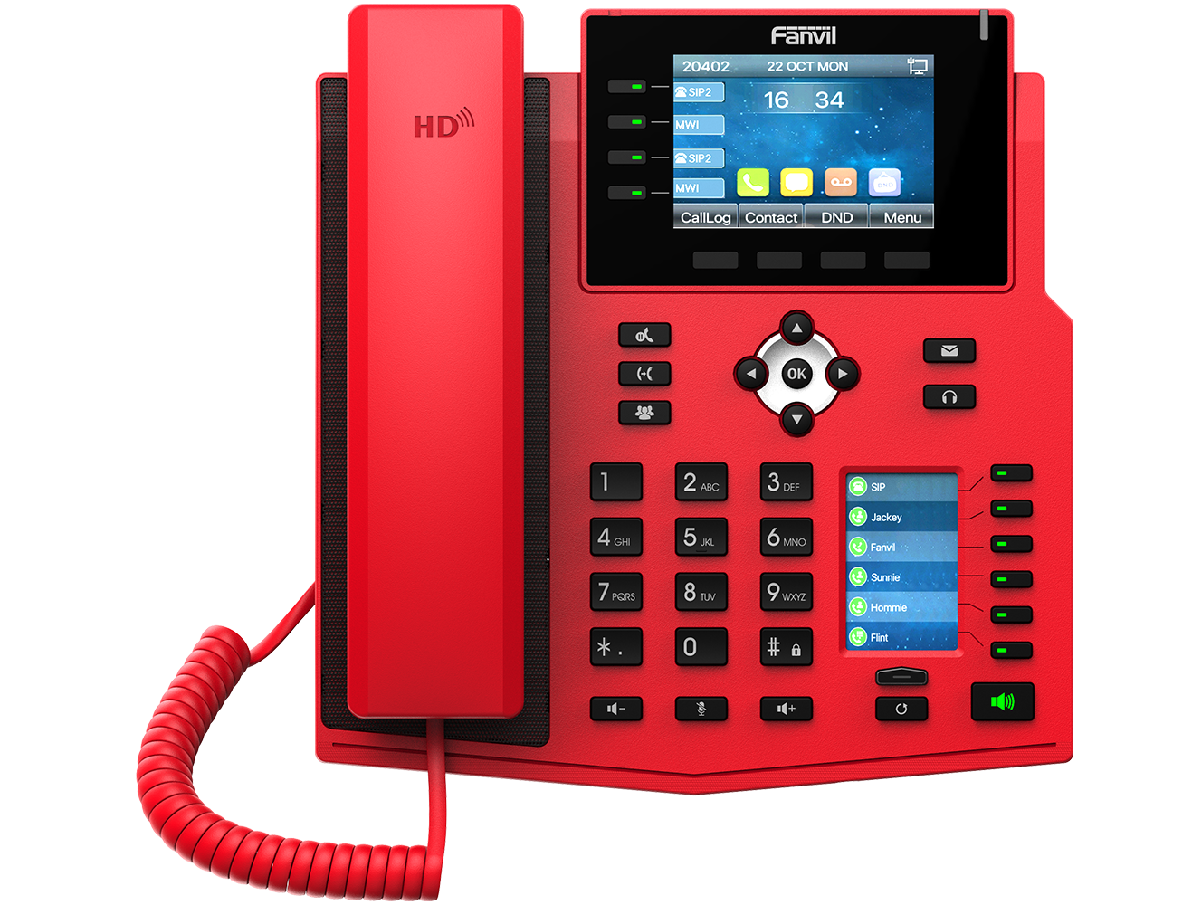 X5U-R Special Red IP Phone