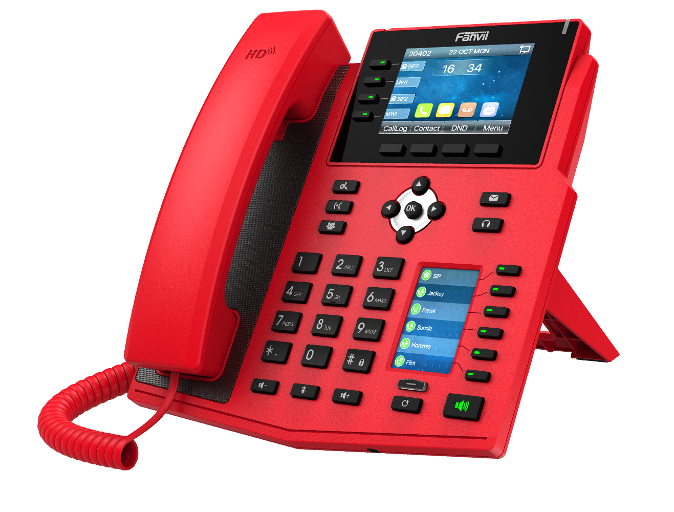 X5U-R Special Red IP Phone